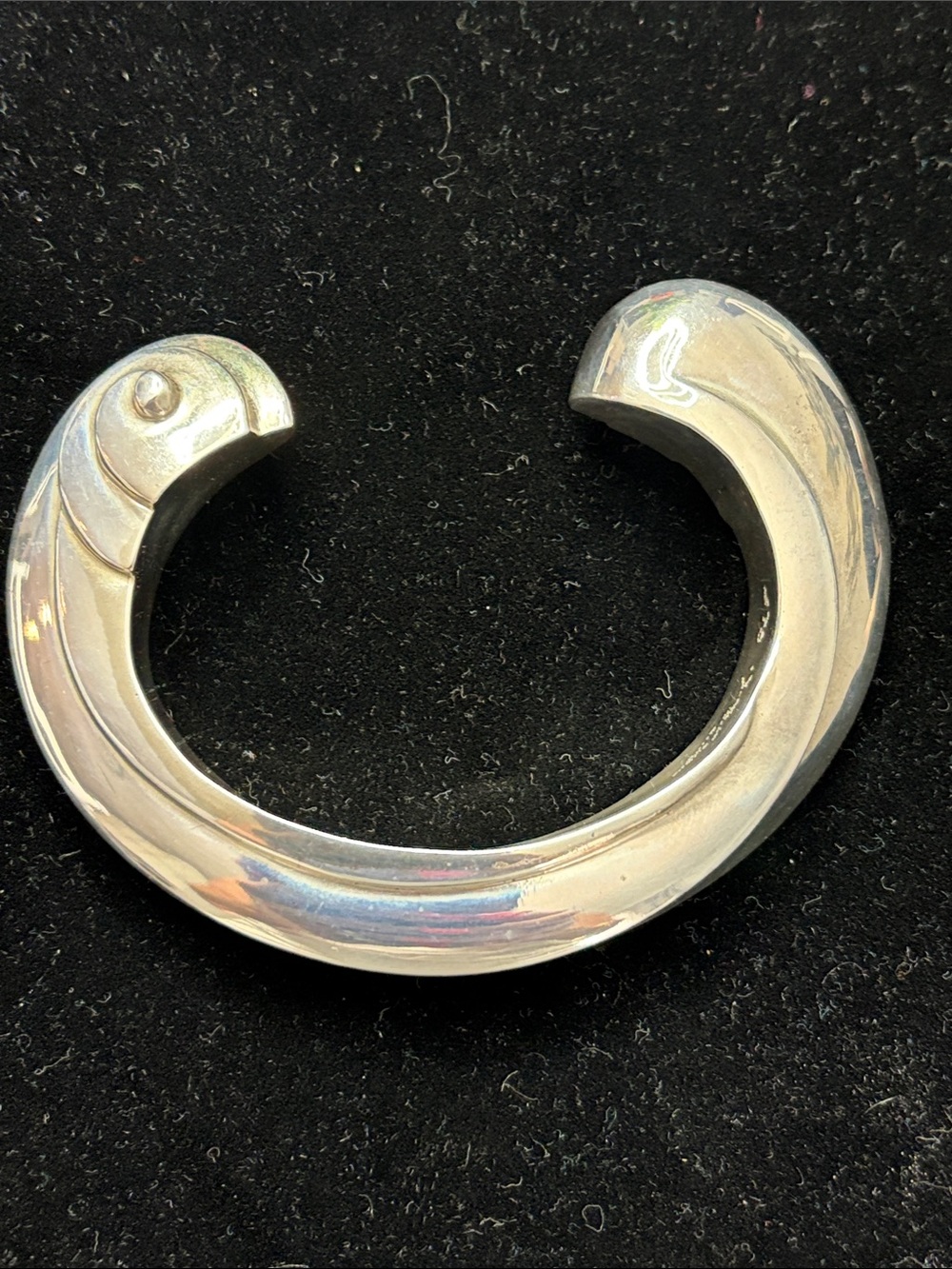 Sterling Silver Open Cuff Bracelet